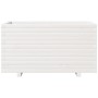 Massive Blumenkasten aus weißem Kiefernholz 90x40x49,5 cm von vidaXL, Töpfe und Pflanzgefäße - Ref: Foro24-3282555, Preis: 17...