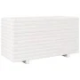 Massive Blumenkasten aus weißem Kiefernholz 90x40x49,5 cm von vidaXL, Töpfe und Pflanzgefäße - Ref: Foro24-3282555, Preis: 17...