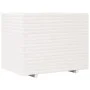 Jardinera madera maciza de pino blanco 90x60x72,5 cm by vidaXL, Pots and planters - Ref: Foro24-3282605, Price: 279,22 €, Dis...