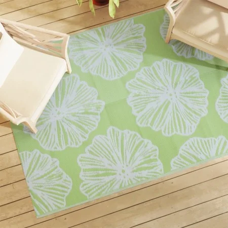 Außen Teppich ARAKIL PP grün 140x200 cm von vidaXL, Outdoor-Protektoren - Ref: Foro24-368596, Preis: 27,45 €, Rabatt: %
