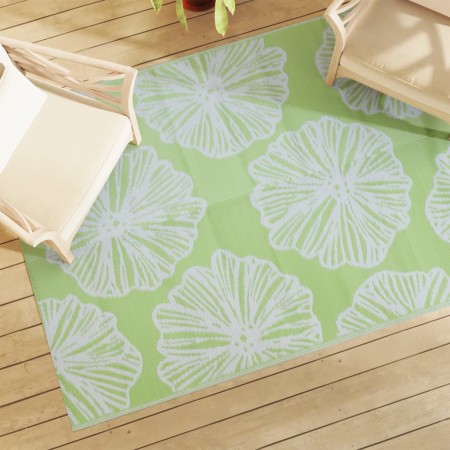 Außen Teppich ARAKIL PP grün 140x200 cm von vidaXL, Outdoor-Protektoren - Ref: Foro24-368596, Preis: 27,91 €, Rabatt: %