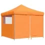 Tienda de fiesta plegable Pop-Up 4 paredes laterales naranja by vidaXL, Tents and gazebos - Ref: Foro24-4004929, Price: 151,3...