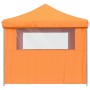 Faltbares Pop-Up-Partyzelt mit 4 orangefarbenen Seitenwänden. von vidaXL, Zelte und Pavillons - Ref: Foro24-4004929, Preis: 1...
