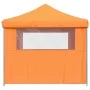 Tienda de fiesta plegable Pop-Up 4 paredes laterales naranja by vidaXL, Tents and gazebos - Ref: Foro24-4004929, Price: 151,3...