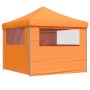 Faltbares Pop-Up-Partyzelt mit 4 orangefarbenen Seitenwänden. von vidaXL, Zelte und Pavillons - Ref: Foro24-4004929, Preis: 1...