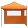 Faltbare Pop-Up-Partyzelt mit 2 orangefarbenen Seitenwänden. von vidaXL, Zelte und Pavillons - Ref: Foro24-4004922, Preis: 14...