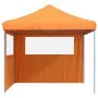 Faltbare Pop-Up-Partyzelt mit 2 orangefarbenen Seitenwänden. von vidaXL, Zelte und Pavillons - Ref: Foro24-4004922, Preis: 14...