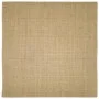 Sisal carpet for scratching post 100x100 cm by vidaXL, Cat Furniture Accessories - Ref: Foro24-3203421, Price: 67,03 €, Disco...