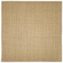 Sisalteppich für Kratzbaum 100x100 cm von vidaXL, Katzenmöbelzubehör - Ref: Foro24-3203421, Preis: 68,34 €, Rabatt: %