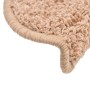 Treppenstufenteppiche 15 Stück beige 56x17x3 cm von vidaXL, Treppenmatten - Ref: Foro24-133894, Preis: 88,64 €, Rabatt: %