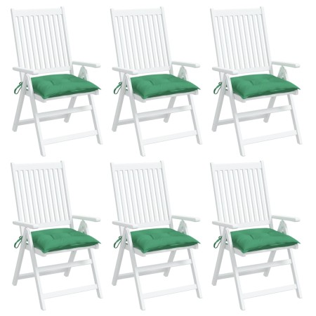 Cojines para palets 6 unidades tela Oxford verde 50x50x7 cm de vidaXL, Cojines para sillas y sofás - Ref: Foro24-361524, Prec...