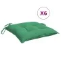 Cushions for pallets 6 units green Oxford fabric 50x50x7 cm by vidaXL, Cushions for chairs and sofas - Ref: Foro24-361524, Pr...