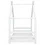 Children's bed frame solid white pine wood 80x160 cm by vidaXL, Cribs and beds for children - Ref: Foro24-289611, Price: 163,...
