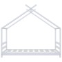 Children's bed frame solid white pine wood 80x160 cm by vidaXL, Cribs and beds for children - Ref: Foro24-289611, Price: 166,...
