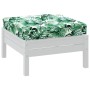 Cojín para palés tela Oxford estampado de hojas 60x60x10 cm by vidaXL, Cushions for chairs and sofas - Ref: Foro24-379182, Pr...