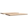 Rechteckige Tischplatte 2 Stück Kiefernholz 70x35x2,5 cm von vidaXL, Tischplatten - Ref: Foro24-847426, Preis: 39,80 €, Rabat...