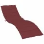 Cojín para tumbona tela rojo tinto melange 200x50x4 cm de vidaXL, Cojines para sillas y sofás - Ref: Foro24-4002507, Precio: ...