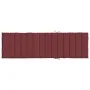 Cojín para tumbona tela rojo tinto melange 200x50x4 cm de vidaXL, Cojines para sillas y sofás - Ref: Foro24-4002507, Precio: ...