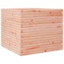 Jardinera madera maciza de abeto Douglas 80x80x68,5 cm de vidaXL, Maceteros y jardineras - Ref: Foro24-3282482, Precio: 235,2...
