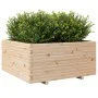 Jardinera madera maciza de pino 100x100x49,5 cm by vidaXL, Pots and planters - Ref: Foro24-3282539, Price: 221,99 €, Discount: %