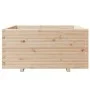 Jardinera madera maciza de pino 100x100x49,5 cm by vidaXL, Pots and planters - Ref: Foro24-3282539, Price: 221,99 €, Discount: %