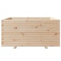 Massive Holzblumenkasten aus Kiefer 100x100x49,5 cm von vidaXL, Töpfe und Pflanzgefäße - Ref: Foro24-3282539, Preis: 224,81 €...