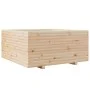 Jardinera madera maciza de pino 100x100x49,5 cm by vidaXL, Pots and planters - Ref: Foro24-3282539, Price: 221,99 €, Discount: %