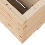 Massive Holzblumenkasten aus Kiefer 100x100x49,5 cm von vidaXL, Töpfe und Pflanzgefäße - Ref: Foro24-3282539, Preis: 221,95 €...