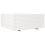 Jardinera madera maciza de pino blanco 110x110x49,5 cm by vidaXL, Pots and planters - Ref: Foro24-3282545, Price: 297,16 €, D...