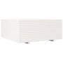 Jardinera madera maciza de pino blanco 110x110x49,5 cm by vidaXL, Pots and planters - Ref: Foro24-3282545, Price: 297,16 €, D...