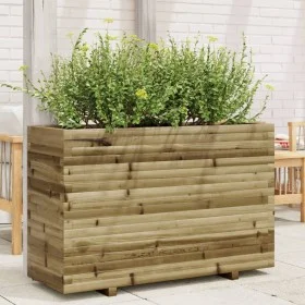 Impregnated pine wood planter 110x40x72 cm by vidaXL, Pots and planters - Ref: Foro24-3282643, Price: 245,41 €, Discount: %