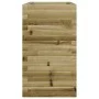 Impregnated pine wood planter 110x40x72 cm by vidaXL, Pots and planters - Ref: Foro24-3282643, Price: 245,41 €, Discount: %