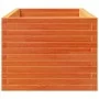 Jardinera madera maciza de pino marrón cera 90x60x49,5 cm by vidaXL, Pots and planters - Ref: Foro24-3282566, Price: 200,32 €...