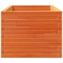 Jardinera madera maciza de pino marrón cera 90x60x49,5 cm by vidaXL, Pots and planters - Ref: Foro24-3282566, Price: 202,87 €...