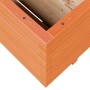 Jardinera madera maciza de pino marrón cera 90x60x49,5 cm by vidaXL, Pots and planters - Ref: Foro24-3282566, Price: 202,87 €...