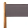 Garten-Essgruppe 5-teilig, Stoff Massivholz anthrazit von vidaXL, Gartensets - Ref: Foro24-3281785, Preis: 253,76 €, Rabatt: %