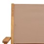 Set de comedor de jardín 5 pzas tela madera maciza gris taupe by vidaXL, Garden sets - Ref: Foro24-3281834, Price: 407,21 €, ...
