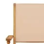 Juego de bistro de 3 piezas tela y madera maciza bej by vidaXL, Garden sets - Ref: Foro24-3281883, Price: 200,81 €, Discount: %