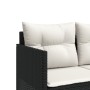 Gartenmöbel-Set 5-teilig mit schwarzen Polstern aus synthetischem Rattan von vidaXL, Gartensets - Ref: Foro24-3261521, Preis:...