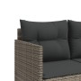 Juego de sofás jardín con cojines 5 pzas ratán sintético gris by vidaXL, Garden sets - Ref: Foro24-3261523, Price: 369,81 €, ...