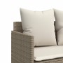 Gartensofa-Set mit 5-teiligen Kissen aus synthetischem Rattan in Beige. von vidaXL, Gartensets - Ref: Foro24-3261549, Preis: ...