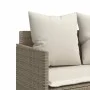 Juego de sofás jardín con cojines 5 pzas ratán sintético beige by vidaXL, Garden sets - Ref: Foro24-3261549, Price: 402,59 €,...