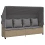 Juego de sofás jardín con cojines 5 pzas ratán sintético beige by vidaXL, Garden sets - Ref: Foro24-3261554, Price: 437,75 €,...