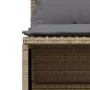 Juego de sofás jardín con cojines 5 pzas ratán sintético beige by vidaXL, Garden sets - Ref: Foro24-3261554, Price: 437,75 €,...