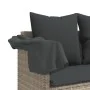 Set de sofás jardín y cojines 5 pzas ratán sintético gris claro by vidaXL, Garden sets - Ref: Foro24-3261568, Price: 381,23 €...