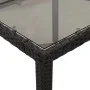 Gartenmöbel-Set, 5-teilig, mit schwarzen Polstern aus synthetischem Rattan von vidaXL, Gartensets - Ref: Foro24-3276694, Prei...