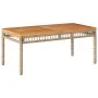 Gartenmöbel-Set mit beigem Kissenmix, 4-teilig, PE-Rattan von vidaXL, Gartensets - Ref: Foro24-365859, Preis: 242,76 €, Rabat...