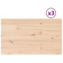 Rechteckige Tischplatte 3 Stück Kiefernholz 80x47x2,5 cm von vidaXL, Tischplatten - Ref: Foro24-847433, Preis: 78,31 €, Rabat...