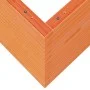 Solid wax brown pine wood planter 80x80x68.5 cm by vidaXL, Pots and planters - Ref: Foro24-3282481, Price: 262,67 €, Discount: %