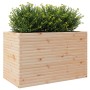 Solid pine wood planter 110x60x68.5 cm by vidaXL, Pots and planters - Ref: Foro24-3282504, Price: 237,00 €, Discount: %